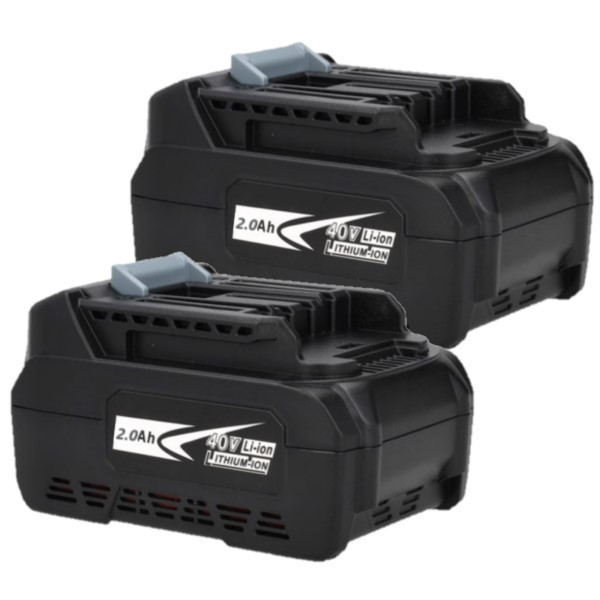 Startset: 2 stuks Makita BL4020 XGT /  40V Max / 191L29-0 accu's (40 V, 2.0 Ah, 123accu huismerk) AMA00767 - 1