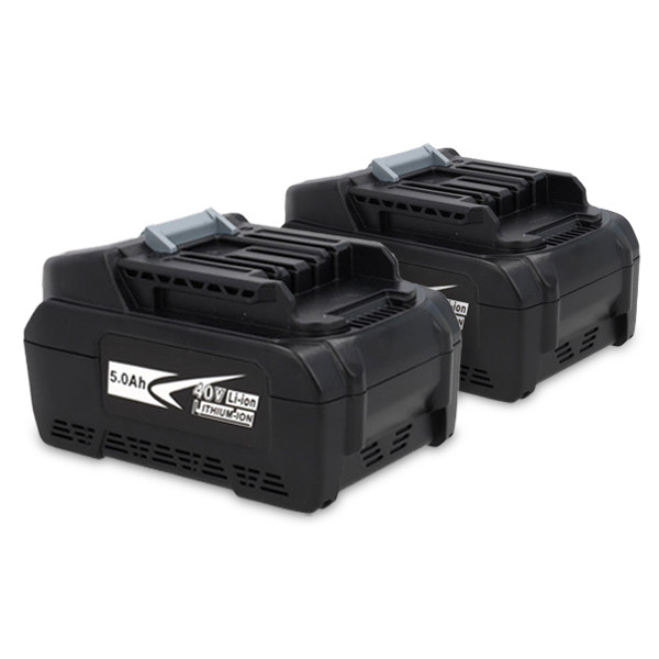 Startset: 2 stuks Makita BL4050F XGT / 40V Max / 191L47-8 accu's (40 V, 5.0 Ah, 123accu huismerk) AMA00764 - 1