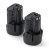 Startset: 2x Bosch GBA 12V accu's (10.8V-12V, 2.0 Ah, 123accu huismerk)