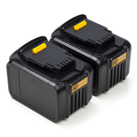 Startset: 2x DeWalt DCB184 XR Li-ion accu's (18 V, 6.0 Ah, 123accu huismerk)  ADE01224