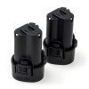 Startset: 2x Makita BL1013 / 196066-7 accu's (10.8 V, 2.0 Ah, 123accu huismerk)