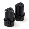 Startset: 2x Makita BL1013 / 196066-7 accu's (10.8 V, 3.0 Ah, 123accu huismerk)