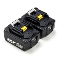 Startset: 2x Makita BL1830B / 18V LXT accu's (18 V, 3.0 Ah, 123accu huismerk)  AMA00681