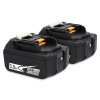 Startset: 2x Makita BL1830B / 18V LXT accu's (18 V, 3.0 Ah, 123accu huismerk)
