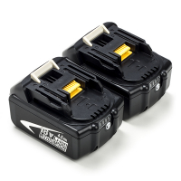Startset: 2x Makita BL1840B / 18V LXT accu's (18 V, 4.0 Ah, 123accu huismerk)  AMA00656