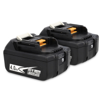 Startset: 2x Makita BL1840B / 18V LXT accu's (18 V, 4.0 Ah, 123accu huismerk) AMA00656