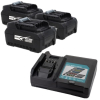 Startset: 3 stuks Makita BL4040 XGT / 40V Max / 191B26-6 accu's + oplader (40 V, 4.0 Ah, 123accu huismerk) AMA00889 - 1