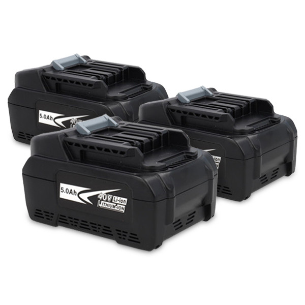 Startset: 3 stuks Makita BL4050F XGT / 40V Max / 191L47-8 accu's (40 V, 5.0 Ah, 123accu huismerk) AMA00768 - 1