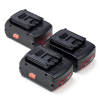 Startset: 3x Bosch GBA 18V / 1600A004ZN accu's (18 V, 6.0 Ah, 123accu huismerk) ABO00526 - 1