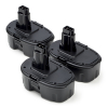 Startset: 3x DeWalt 18V XRP /  DE9095 accu's (18 V, 2.0 Ah, 123accu huismerk) ADE01164 - 1