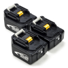 Startset: 3x Makita BL1460A / 14.4V LXT accu's (14.4 V, 6.0 Ah, 123accu huismerk) AMA00655 - 1