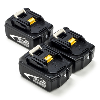 Startset: 3x Makita BL1840B / 18V LXT accu's (18 V, 4.0 Ah, 123accu huismerk)  AMA00639