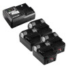 Startset: 4 stuks Hitachi - Hikoki BSL1850 / BSL1850MA accu's + lader (18 V, 6.0 Ah, Li-ion, 123accu's huismerk) AHI00311 - 1
