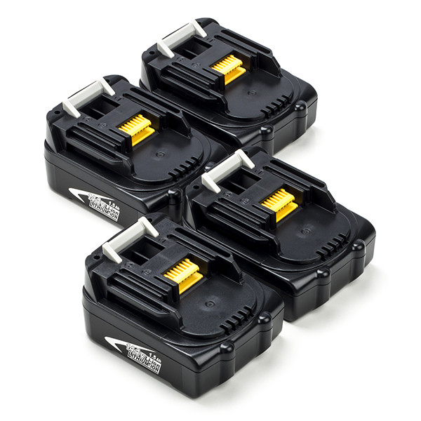 Variant pomp Dubbelzinnig Startset: 4x Makita BL1415N / 14.4 V LXT accu's (14.4 V, 1.5 Ah, 123accu  huismerk) Makita 123accu.nl