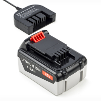 Set van een accu + lader