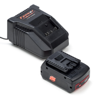 Startset: Bosch GBA 18V / 1600A004ZN accu + Lader (18 V, 6.0 Ah, 123accu huismerk) ABO00521