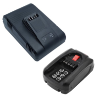 Startset: Bosch Power For All 18V | PBA 18V | 1600A005B0 accu + oplader (18 V, 2.0 Ah, 123accu huismerk) ABO00595