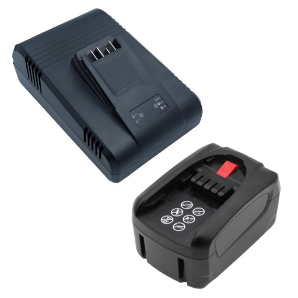 Startset: Bosch Power For All 18V | PBA 18V | 1600A011T8 accu + oplader (18 V, 4.0 Ah, 123accu huismerk) ABO00592 - 1