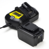 Startset: DeWalt DCB144 XR Li-ion accu + lader (14.4 V, 6.0 Ah, 123accu huismerk) ADE01199 - 1