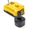 Startset: DeWalt DE9036 / 9.6V XR accu + Lader (9.6 V, 2.0 Ah, 123accu huismerk) ADE00584 - 1