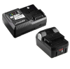 Startset: Hitachi - Hikoki BSL1850 / BSL1850MA accu + lader (18 V, 6.0 Ah, Li-ion, 123accu huismerk) AHI00308 - 1