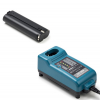 Startset: Makita 7000 / 7001 / 7033 / 7034 accu + lader (7.2 V, 1.5 Ah, 123accu huismerk) AMA00605 - 1