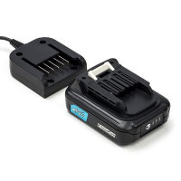 Startset: Makita BL1021B CXT / 197396-9 accu + lader (12 V, 2.5 Ah, 123accu huismerk)  AMA00795