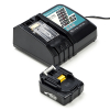 Startset: Makita BL1415N / 14.4V LXT accu + lader (14.4 V, 2.0 Ah, 123accu huismerk) AMA00690 - 1