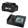 Startset: Makita BL4020 XGT / 40V Max / 191L29-0 accu + oplader (40 V, 2.0 Ah, 123accu huismerk) AMA00881 - 1