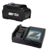 Startset: Makita BL4025 XGT / 40V Max / 191B36-3 accu + oplader (40 V, 2.5 Ah, 123accu huismerk) AMA00884 - 1