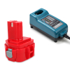 Startset: Makita PA12 / 1220 / 1222 / 1234 accu + lader (12 V, 1.5 Ah, 123accu huismerk) AMA00613 - 1