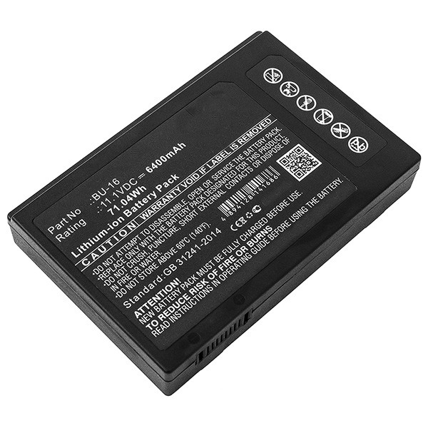 Sumitomo BU-16 accu (6400 mAh, 123accu huismerk)  ASU00075 - 1