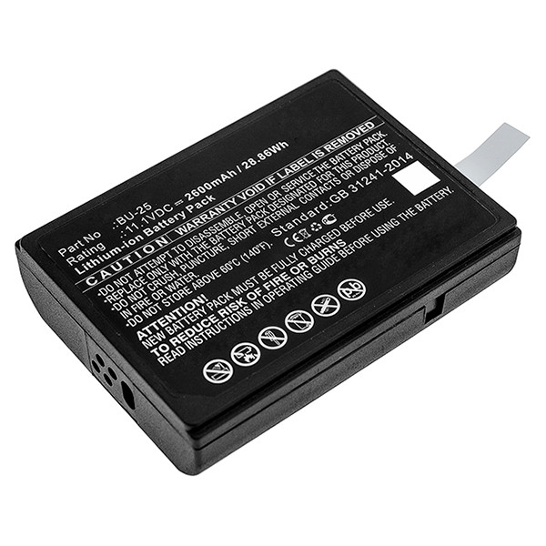 Sumitomo BU-25 accu (11.1 V, 2600 mAh, 123accu huismerk)  ASU00087 - 1