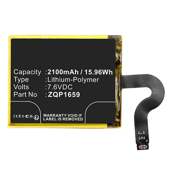 Sunmi QP1669 /  ZQP1659 accu (7.6 V, 2100 mAh, 123accu huismerk) ASU00115 - 3