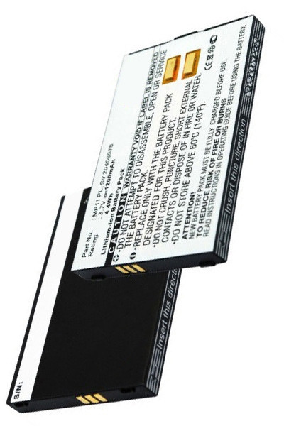 Swissvoice MP11 PL / SV 20406078 accu (1200 mAh, 123accu huismerk) ASW00004 - 1