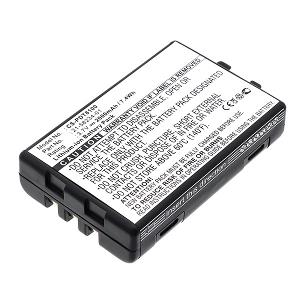 Symbol 21-58234-01 / LX8146 accu (2000 mAh, 123accu huismerk) ASY00014 - 1