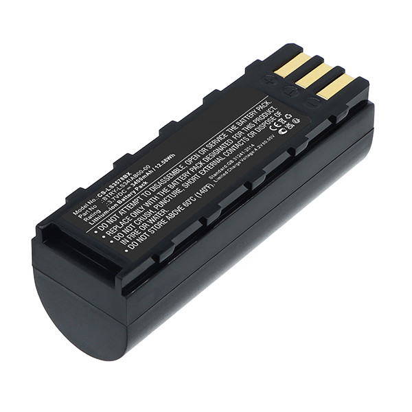 Symbol 21-62606-01 / BTRY-LS34IAB00-00 accu (3.7 V, 3400 mAh, 123accu huismerk) ASY00107 - 1