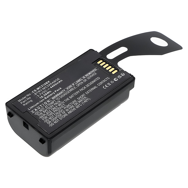 Symbol 82-127912-01 / BTRY-MC3XKABOE accu (4400 mAh, 123accu huismerk) ASY00055 - 1