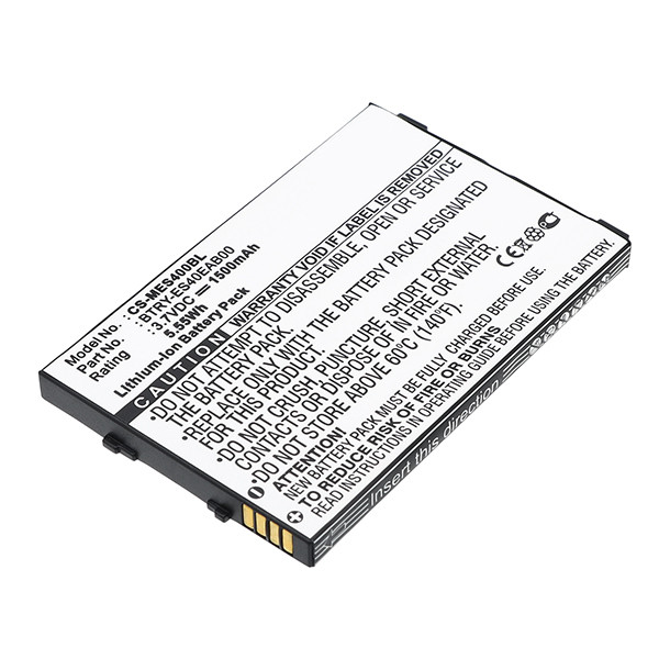Symbol BTRY-ES40EAB00 / 82-118523-01 accu (3.7 V, 1500 mAh, 123accu huismerk) ASY00023 - 1