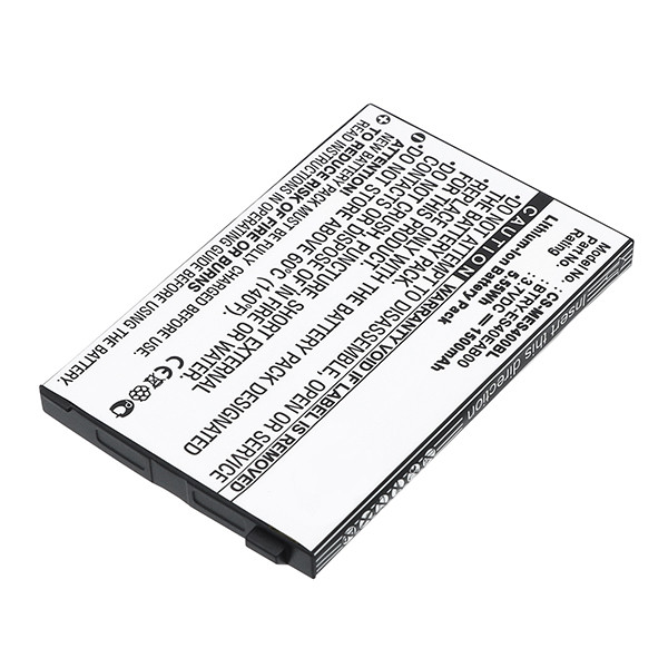 Symbol BTRY-ES40EAB00 / 82-118523-01 accu (3.7 V, 1500 mAh, 123accu huismerk) ASY00023 - 2