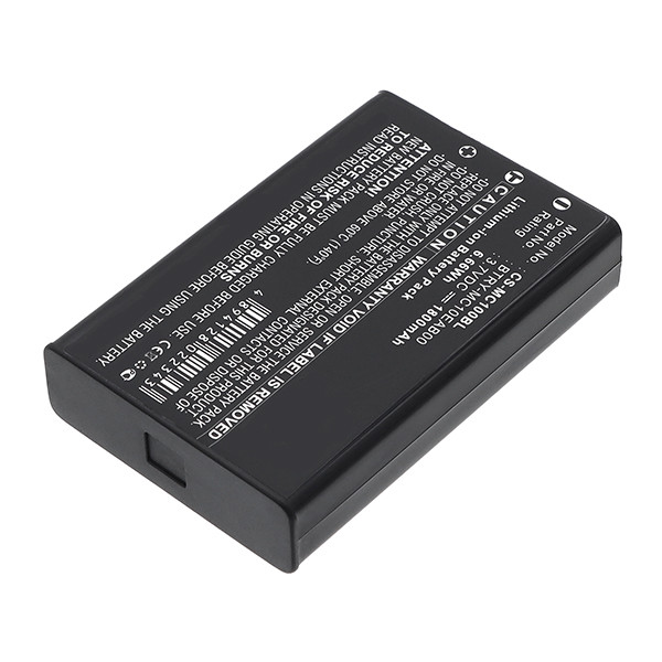 Symbol BTRY-MC10EAB00 accu (3.7 V, 1800 mAh, 123accu huismerk) ASY00053 - 2
