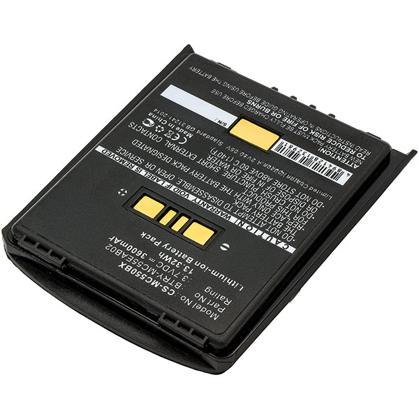 Symbol BTRY-MC55EAB02 / 82-111094-01 accu (3.7 V, 3600 mAh, 123accu huismerk) ASY00090 - 2