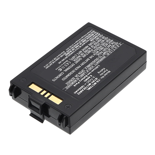 Symbol BTRY-MC70EAB02 / BTRY-MC70EAB00 accu (3.7V, 1800 mAh, 123accu huismerk) ASY00057 - 2