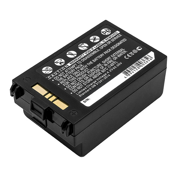 Symbol BTRY-MC70EAB02 / BTRY-MC70EAB00 accu (3.7V, 3800 mAh, 123accu huismerk) ASY00056 - 3