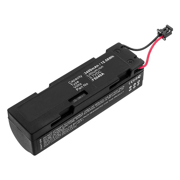 Symbol F5040A accu (3.7 V, 3400 mAh, 123accu huismerk)  ASY00098 - 1