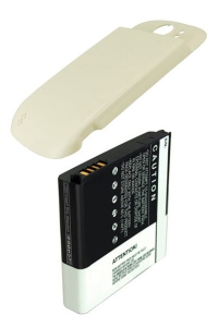 T-Mobile BG58100 / 35H00150-00M / 35H00150-01M accu crèmewit (2400 mAh, 123accu huismerk)  ATM00002