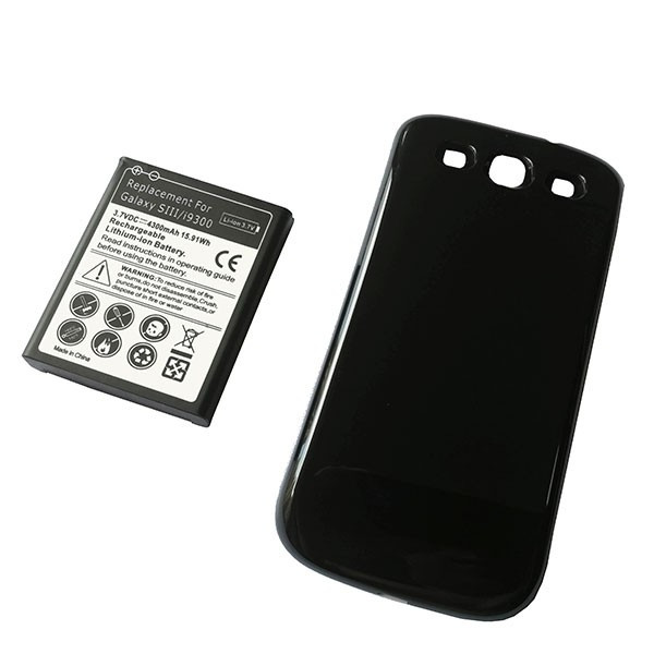 T-Mobile EB-L1G6LLA / EB-L1G6LLK / EB-L1G6LLU accu zwart (4300 mAh, 123accu huismerk)  ATM00298 - 1