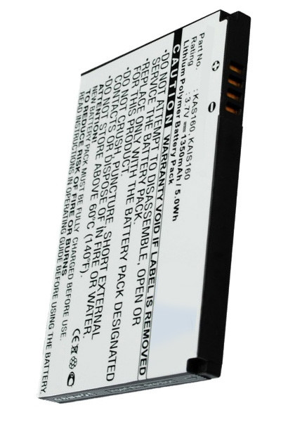 T-Mobile KAIS160 / KAS160 / 35H00088-00M accu (1100 mAh, 123accu huismerk)  ATM00032 - 1