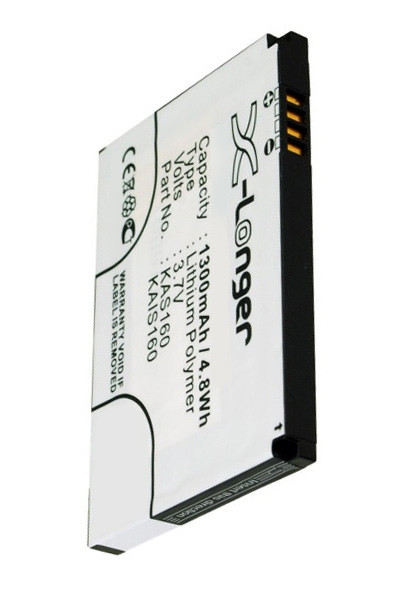 T-Mobile KAIS160 / KAS160 / 35H00088-00M accu (1300 mAh, 123accu huismerk)  ATM00033 - 1