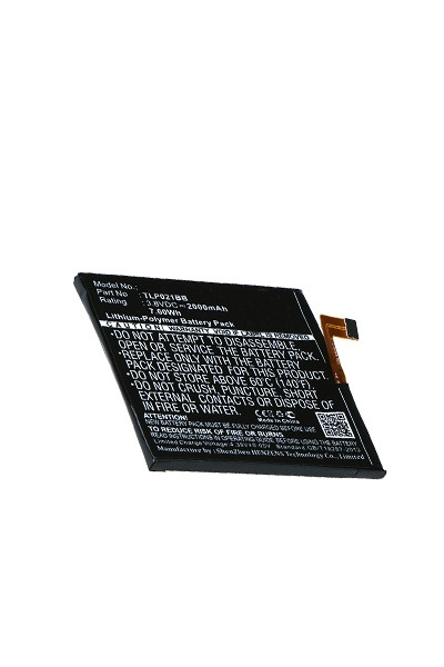 TCL TLP021BB accu (2000 mAh, 123accu huismerk)  ATC00035 - 1